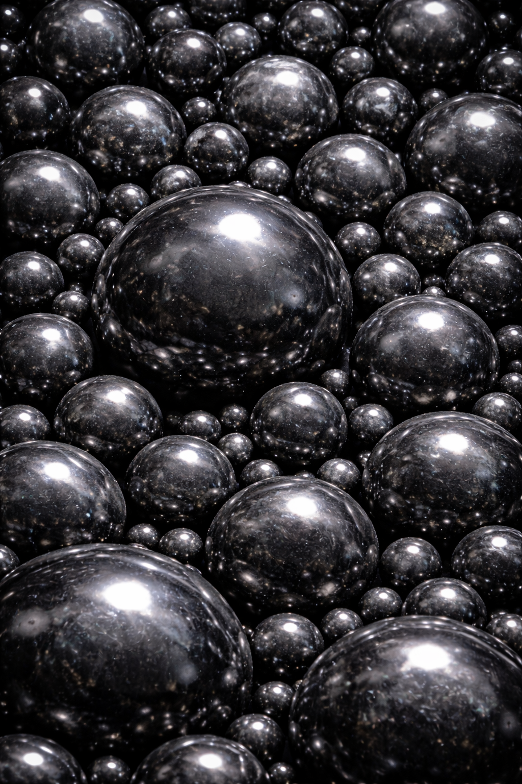 Oiled Steel Balls